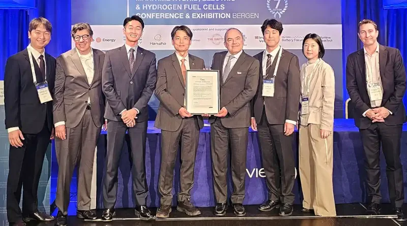 Изцяло електрически контейнеровоз 1700 TEU с батерийна система 151 MWh – проект на Hanwha Power